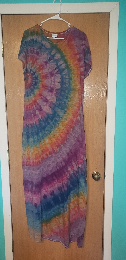 LulaRoe Tie-Dye Dress